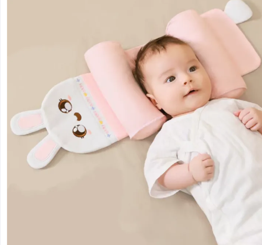 Adjustable Baby Sleeping Support Pillow Anti Roll Cushion And Neck Protection Infant Sleep Positioner | Random Colour