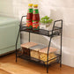 2 Layer Multi-Purpose Mini Portable Iron Organizer Shelf...