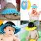 Baby Shower Cap With Stopper | Silicon Baby Shower Cap | Soft & Safe Material | Random Color
