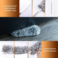 Grey Flexible Microfiber Duster – Bendable Long Reach Cleaning Brush for Home & Office