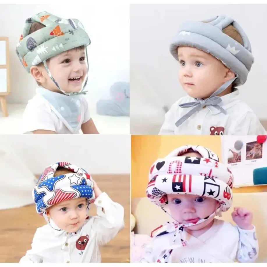 Baby Safety Bumper Helmet – Ultra-Light Anti-Collision Head Protection Guard Hat