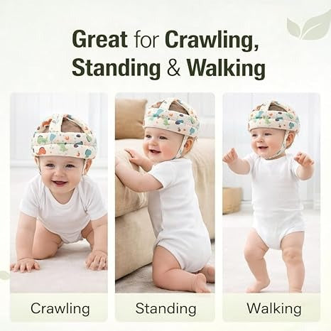 Baby Safety Bumper Helmet – Ultra-Light Anti-Collision Head Protection Guard Hat