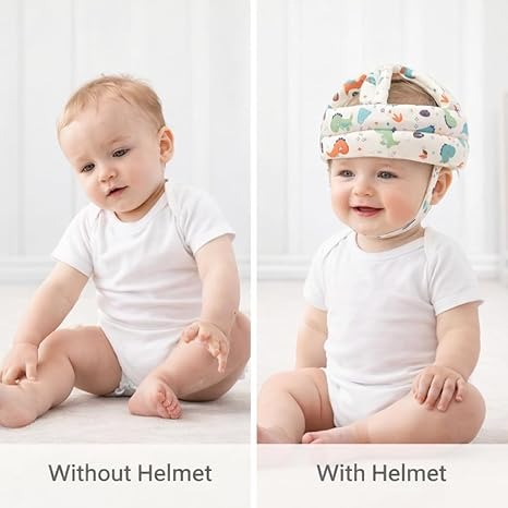 Baby Safety Bumper Helmet – Ultra-Light Anti-Collision Head Protection Guard Hat