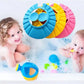 Baby Shower Cap With Stopper | Silicon Baby Shower Cap | Soft & Safe Material | Random Color